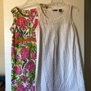 2 summer dresses
